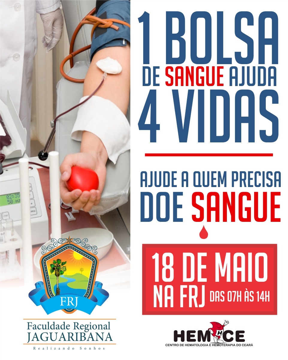 Campanha Para Doação De Sangue Faculdade Regional 7493